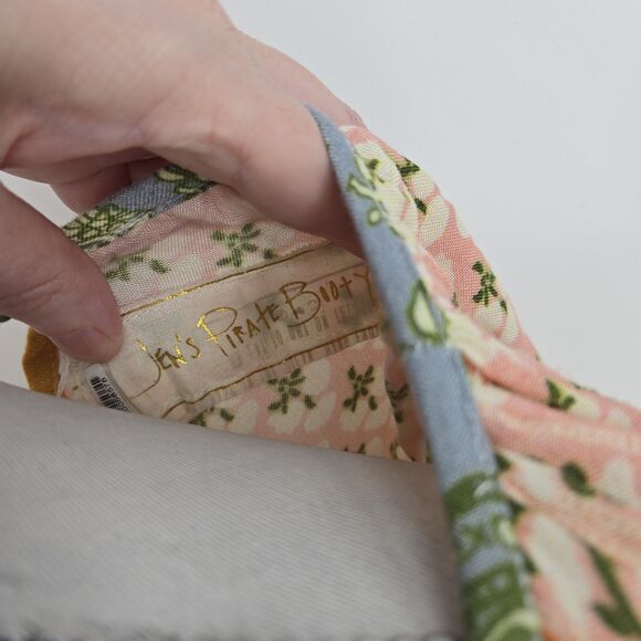 Jen's Pirate Booty Daydream Sonora Patchwork Cutout Boho Maxi Dress Designer L - Picture 4 of 9